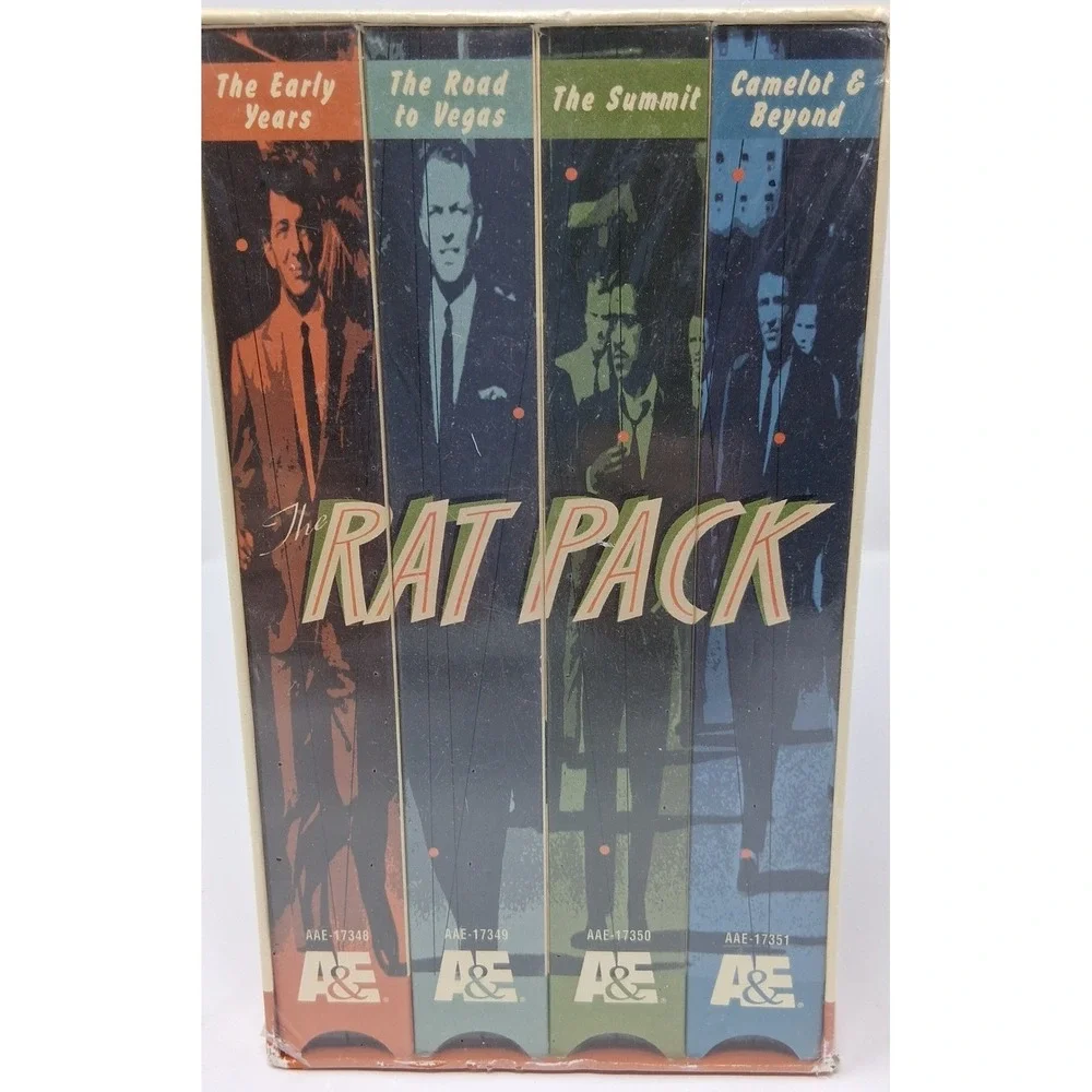 The Rat Pack True Stories of Kings of Cool VHS Documentary A&E USED
